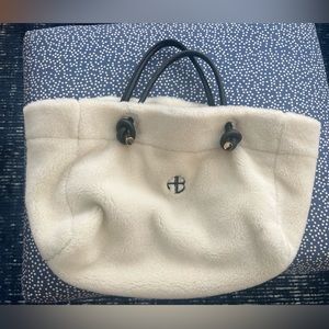 Anine Bing Mini Saffron Fur Tote